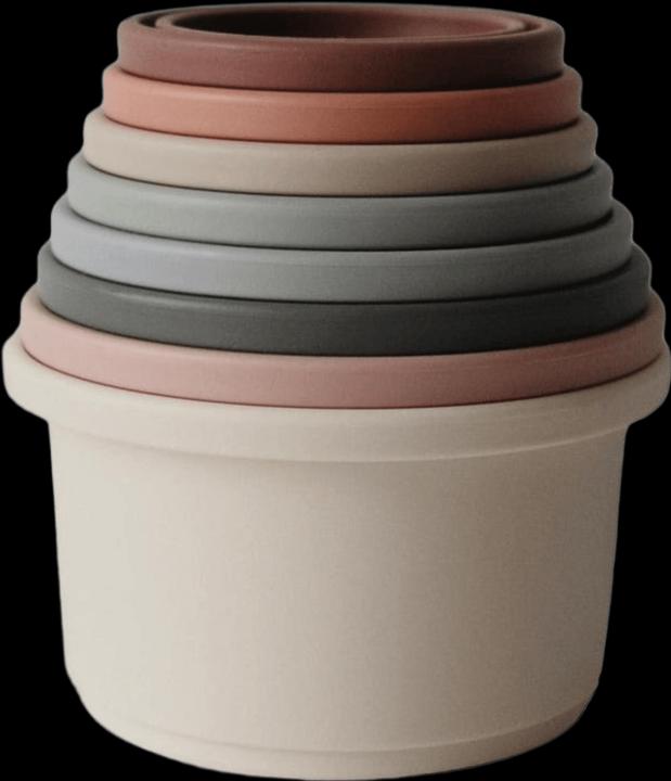 Actual product image Mushie Stacking tower