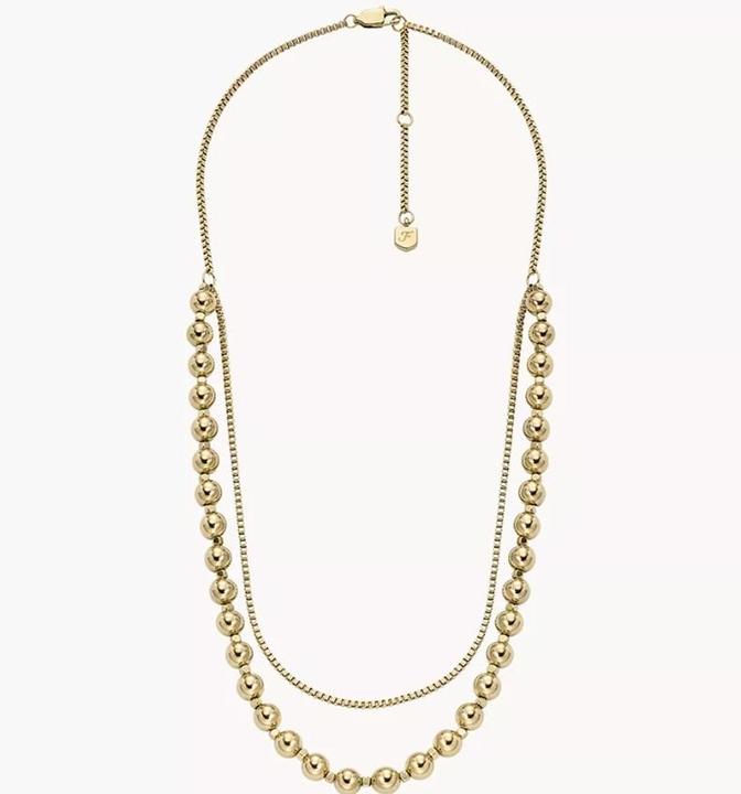 Actual product image Fossil Jewelry Necklace (Stainless steel)