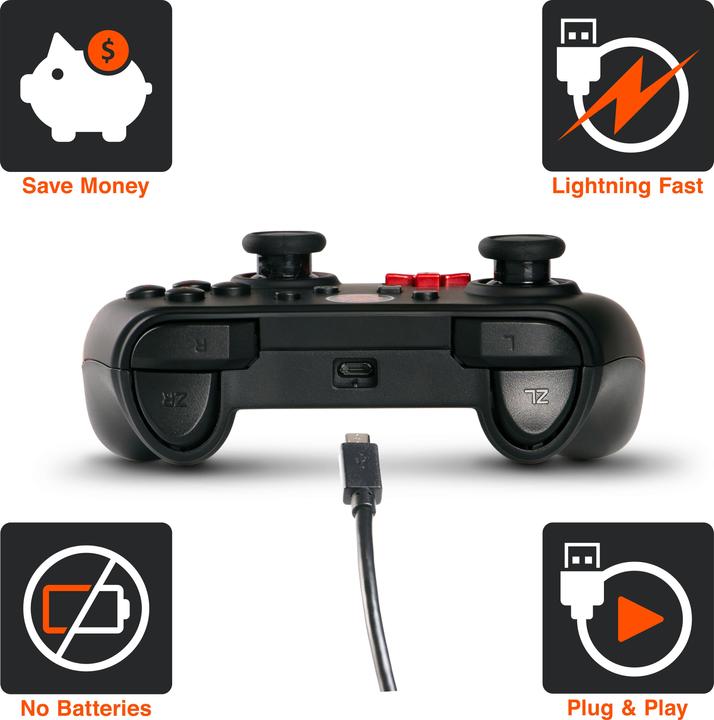 Image du produit PowerA Contrôleur filaire amélioré (Switch)