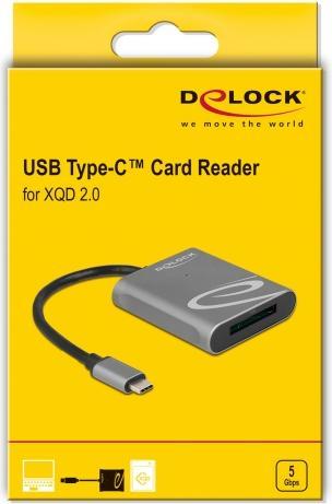 Actual product image Delock USB Type-C to XQD 2.0 (USB-C)