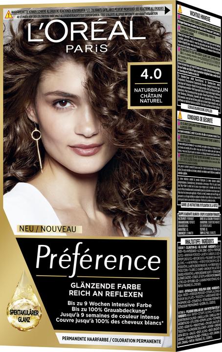 Produktbild L'Oréal Paris Preference Core (Châtain naturel, 4 Naturbraun)
