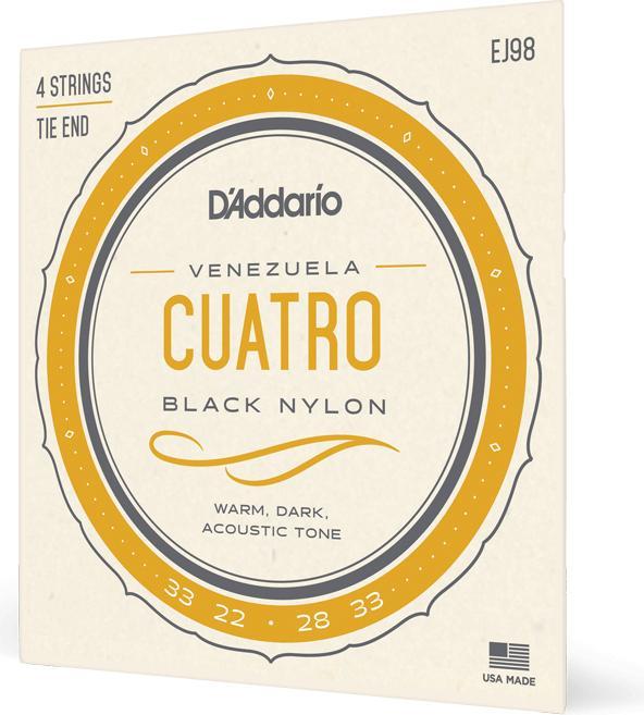 Produktbild D'Addario Venezuelan Cuatro (4 x, 0.02")