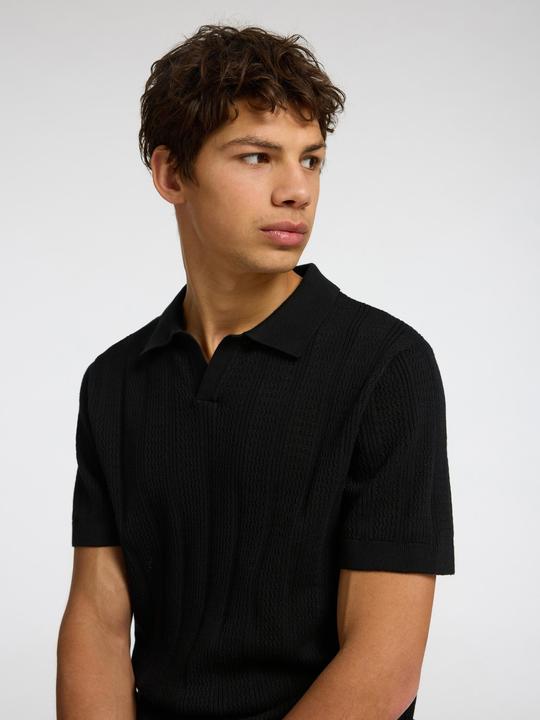 Produktbild Selected Homme 100% Baumwoll Polohemd aus Strick (M)