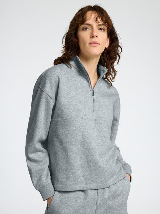 Actual product image Selected Femme High Neck Sweatshirt with Zipper (3XL)