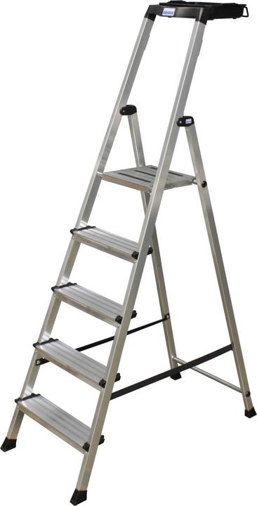 Actual product image Krause Aluminum step ladder (Stepladder, 185 cm)