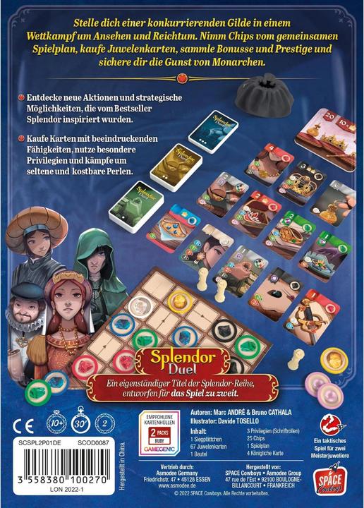 Actual product image Asmodée Splendor Duel (German)
