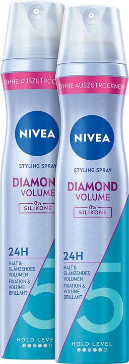 Produktbild NIVEA Diamant Volumen Haarspray DUO (500 ml)