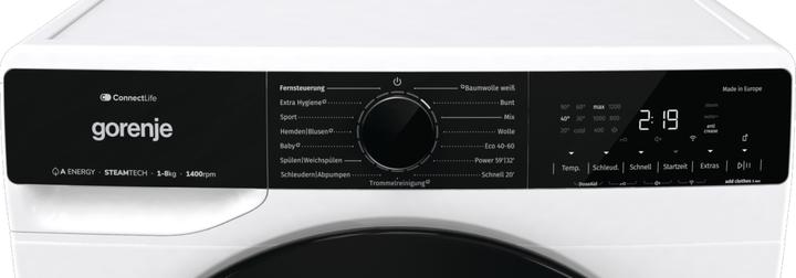 Actual product image Gorenje WPNA84ATSWIFI3 (8 kg, Left)