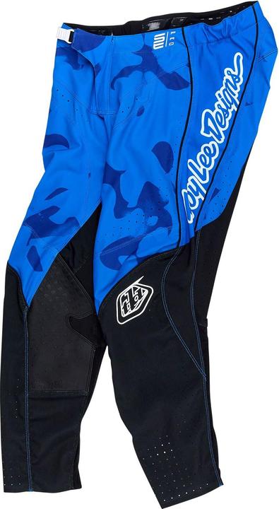 Troy Lee Designs SE Pro Pant, Blotted, bright blue, 28 (28)