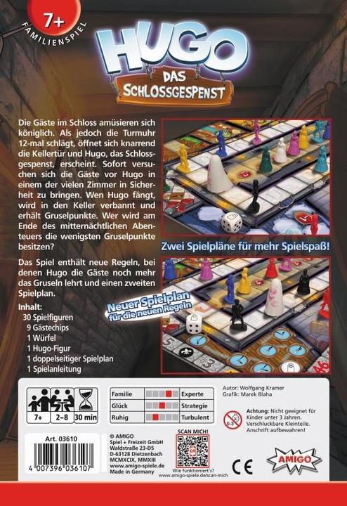 Produktbild Amigo Hugo- das Schlossgespenst (Deutsch)