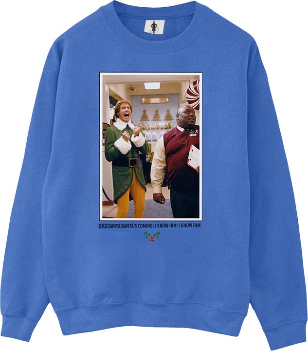Elf OMG Santa Photo Sweatshirt (L)