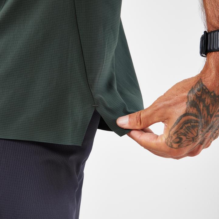 Immagine prodotto Evadict Maglietta da running a manica corta da uomo per il trail running - Perf verde scuro (XL)