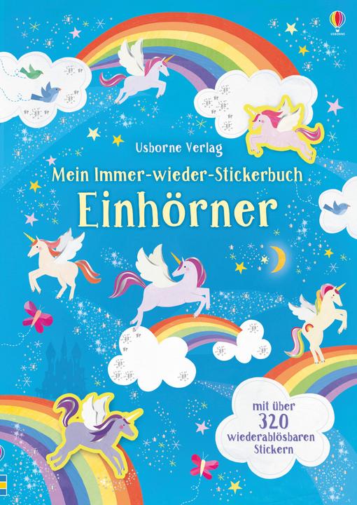 Immagine prodotto Mein Immer-wieder-Stickerbuch: Einhörner (Tedesco, Hannah Watson., 2019)