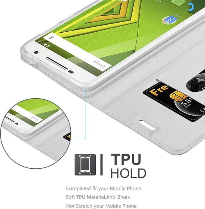 Image du produit Cadorabo Book Classy Style Cover (Motorola Moto X Play)