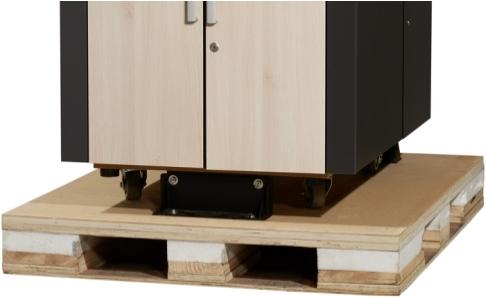 Actual product image APC NetShelter CX 18U (18 RU, 19 inch rack)