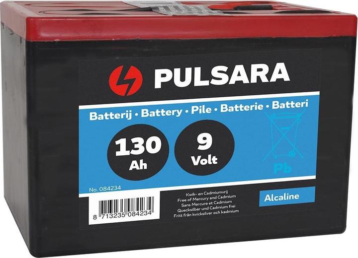 Gallagher Elefant miljøvenligt 9V 130AH alkalinebatteri (130000 mAh)