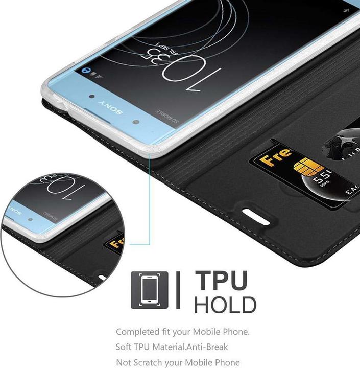 Actual product image Cadorabo Book Classy Style Cover (Sony Xperia XA1)