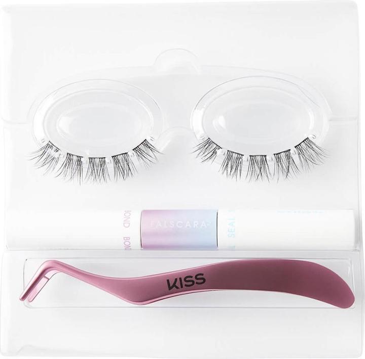 Immagine prodotto KISS Ciglia - Starter kit Falscara per l'allungamento delle ciglia (Applicatore di ciglia, Mascara, Ciglia artificiali)