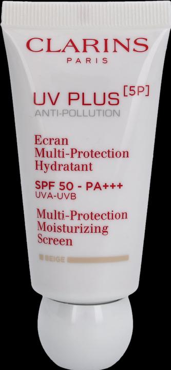 Produktbild Clarins UV Plus 5P Multi-Protection Moisturizing Screen (Sonnencreme Gesicht, SPF 50, 30 ml)