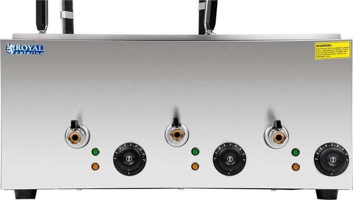 Image du produit Royal Catering Cuiseur à pâtes - 4 paniers - Bac GN 1/3