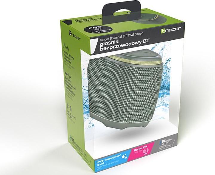 Produktbild Tracer Tra Lautsprecher Splash S BLUETOOTH Schwarz (6 h, Akkubetrieb)