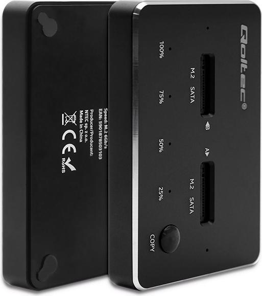 Immagine prodotto Qoltec 50310 Docking station per unità (M.2 2280, M.2 22110, M.2 2230, M.2 2260, M.2 2242)