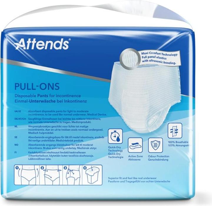 Actual product image Attends Pull Ons 6 (16 x, Large plus)