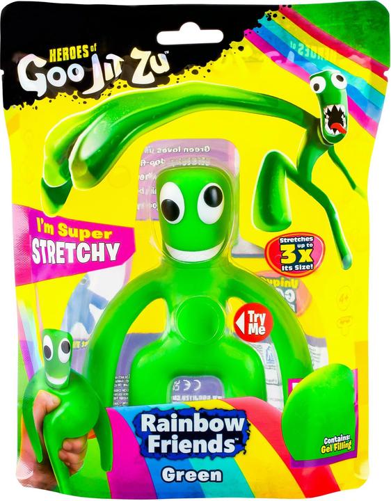 Produktbild Goo Jit Zu Heroes of Rainbow Friends, Green. The multiplayer, kid-friendly horror story experience.