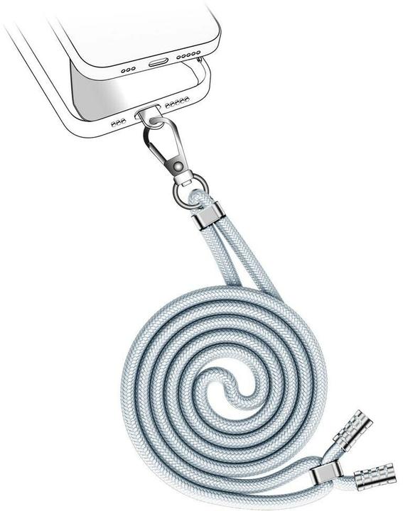 Valenta Universal Handykette Hellgrau, Befestigung: Haken