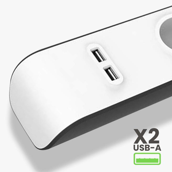 Image du produit Belkin BSV401CA2M Protection de tension, 4 sorties AC (4 x, PECO 7/5, 2 m)