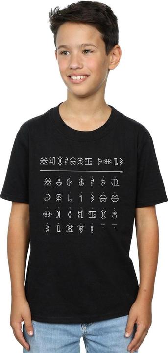 Produktbild Disney Artemis Fowl Gnommish Alphabet TShirt Jungen (140, 146)