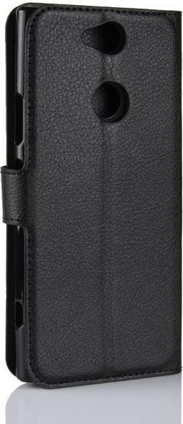 Actual product image MU Classic Litchi Leather Bookcover Series (Xperia XA2 Plus)