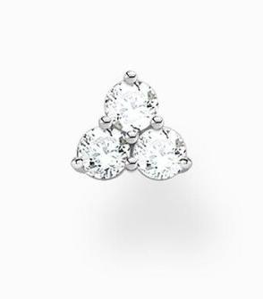 Actual product image Thomas Sabo Stud earrings (single piece) (925 silver)