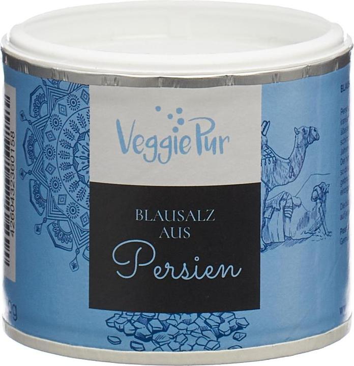 Actual product image Veggiepur Blue salt from Persia (172 g)
