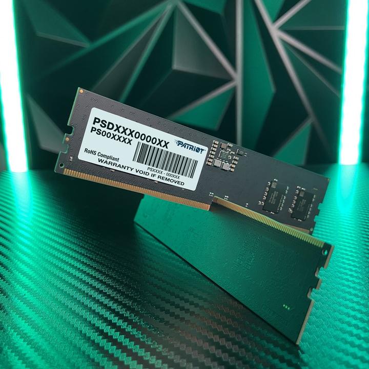 Actual product image Patriot Signature Memory, DDR5, 16GB, 4800MHz, CL40 (PSD516G480081) (1 x 16GB, 4800 MHz, DDR5 RAM, DIMM)