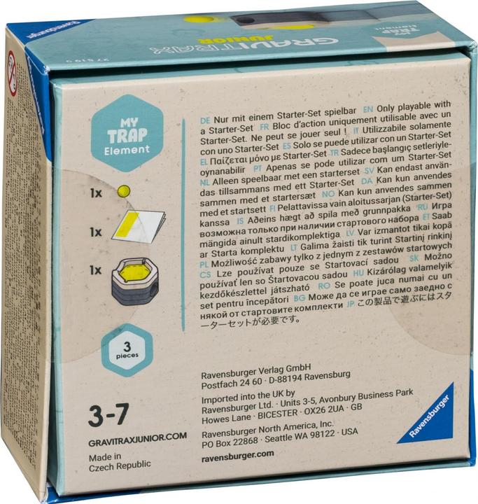 Productafbeelding Ravensburger GraviTrax RAV GraviTrax Junior Elementenval 27519