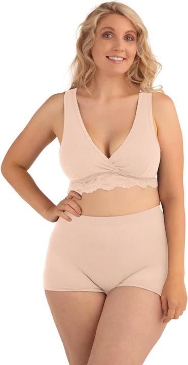 Actual product image Carriwell Crossover nursing and sleep bra beige L (L)