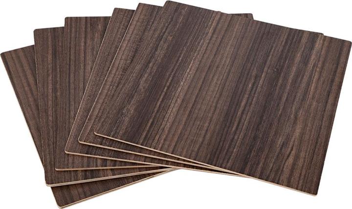 Actual product image Creality Falcon Series Walnut Plywood Sheets 200 x 200 x 3mm - 10pcs