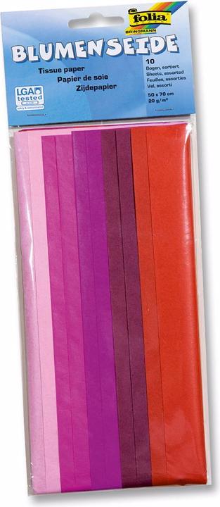 Produktbild Folia Seidenpapier Ton in Ton Mix rot (20 g/m², 10 x)