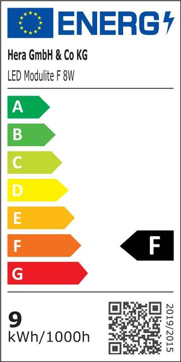 Energie-Label Hera LED Unterbauleuchte 20202580102 (2300 lm)
