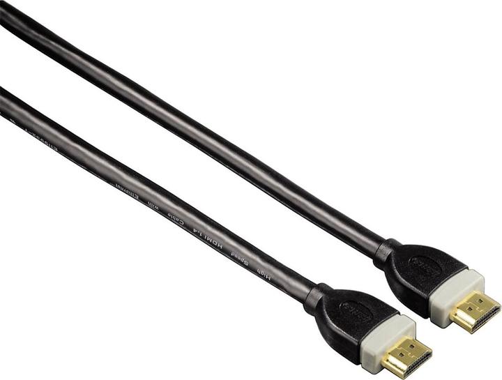 Produktbild Hama 2er-Set 4K HDMI Highspeed Kabel 3 m, Ethernet, vergoldet, doppelt geschirmt, UHD (3 m, HDMI)