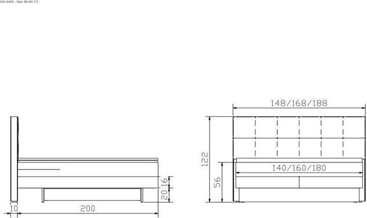 Image du produit Hasena Miami (140 x 200)