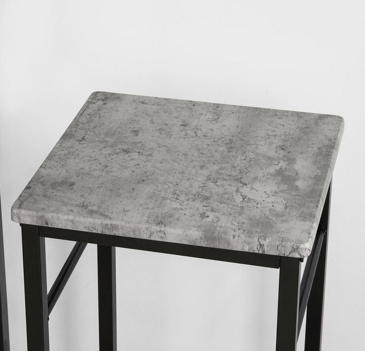 Produktbild SoBuy Bartisch mit Hockern Set (80 x 87 x 50 cm)
