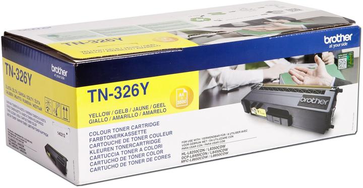 Actual product image Brother Tn-326y (Y)