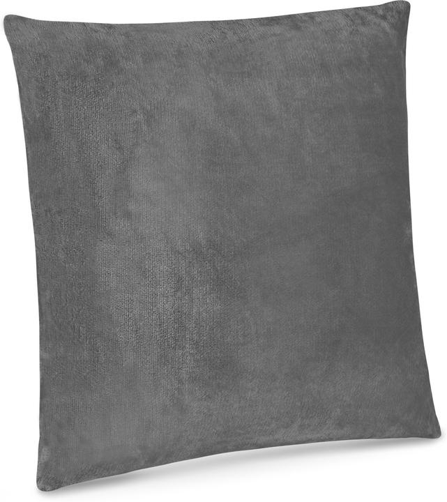 Actual product image Aspero 2 cushion covers "Vora" anthracite (60 x 60 cm)