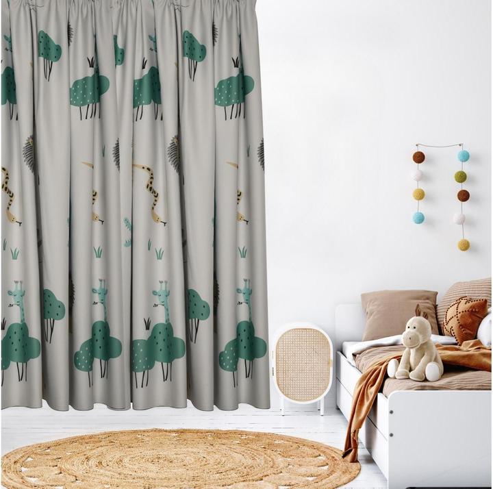 Actual product image Kindervorhang.ch Africa (140 x 260 cm)