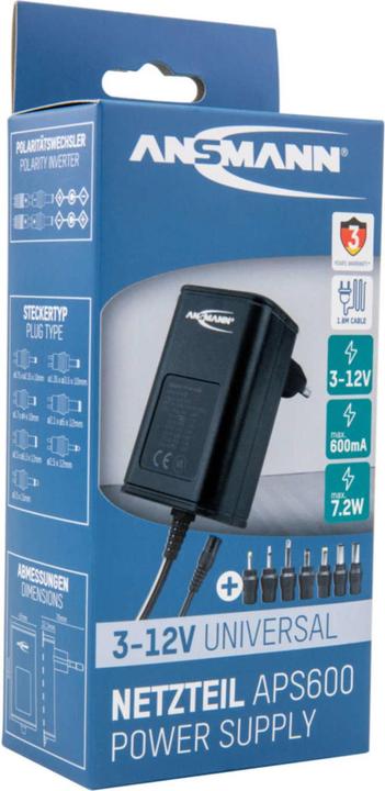 Immagine prodotto Ansmann APS 600 max. 7,2 W NUOVO 1201-022