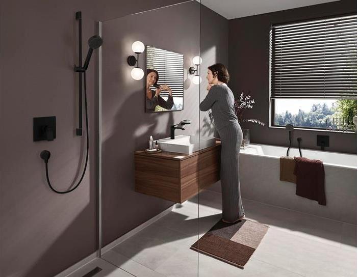 Image du produit hansgrohe Vivenis Mitigeur monocommandé pour lavabo 110 (noir mat)