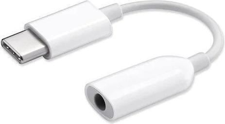 Image du produit Xiaomi Adaptateur original USB-C/3,5mm blanc (Bulk) (USB Type C, Jack 3.5mm)