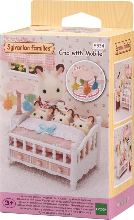Image du produit Sylvanian Families Lit d'enfant avec mobile